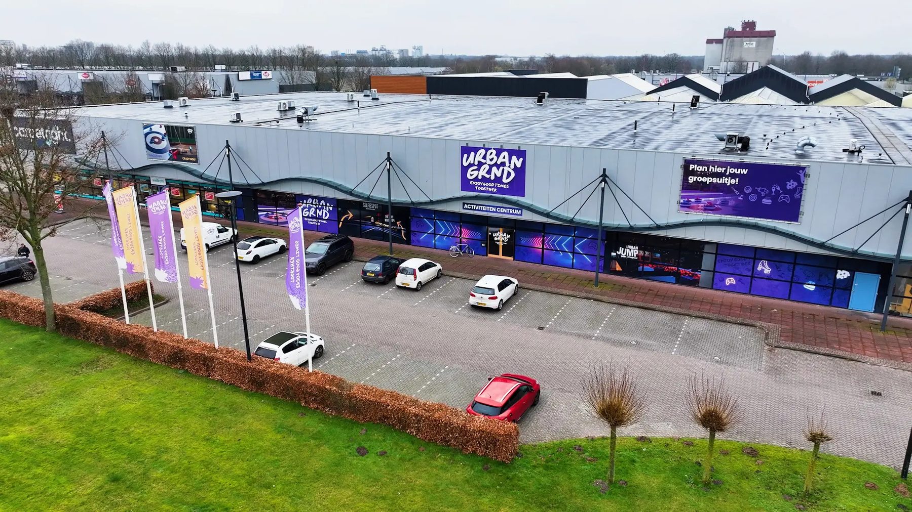 Urban GRND indoor entertainment center in Emmen